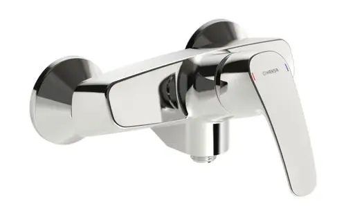HANSA Einhebelmischer Brausebatterie HANSAPINTO 4512 Ausladung 92 mm DN15 Chrom, 45120183, Artikel in Kategorie